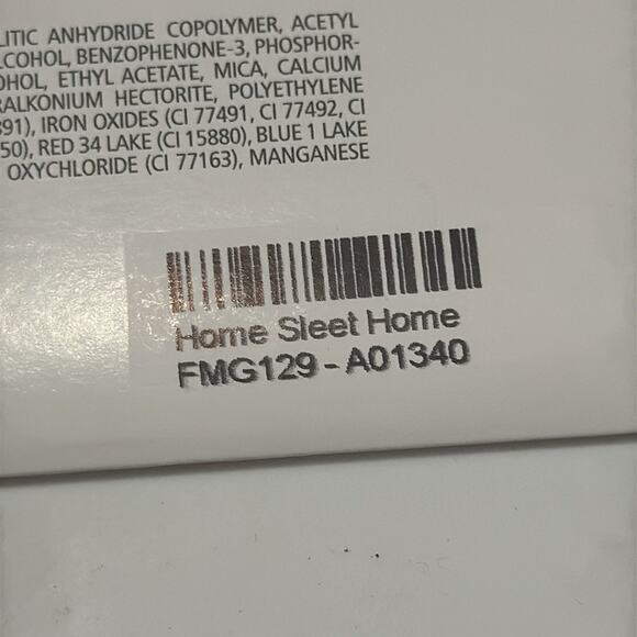 NWT Color Street "Home Sleet Home" RETIRED White Silver Glitter Nail Strips - Picture 4 of 4